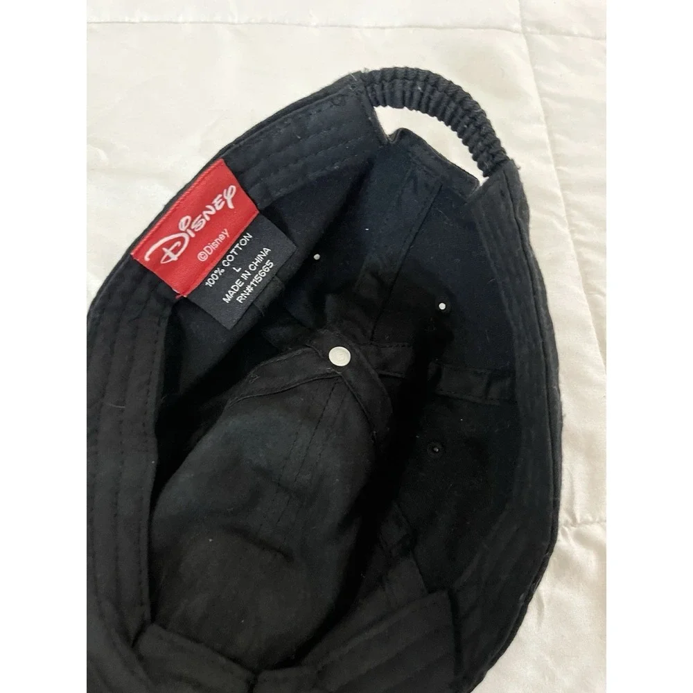 Mickey Mouse Hat Cap Youth Large Black Stretch Band‎ Back